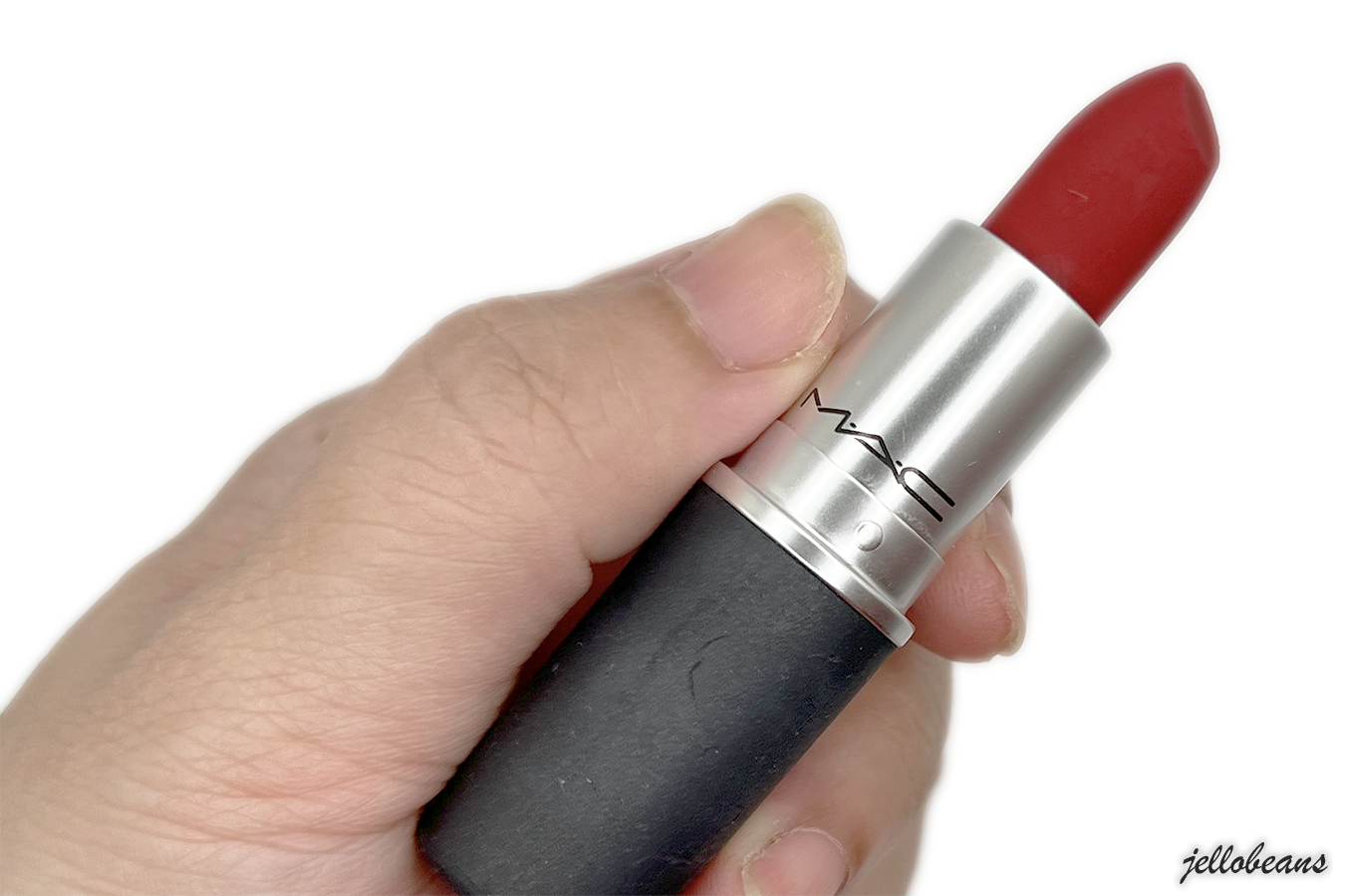 Mac Powder Kiss Lipstick In Werk Werk Werk Review Jello Beans